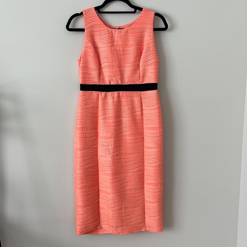 Coral Sheath Dress Size 6